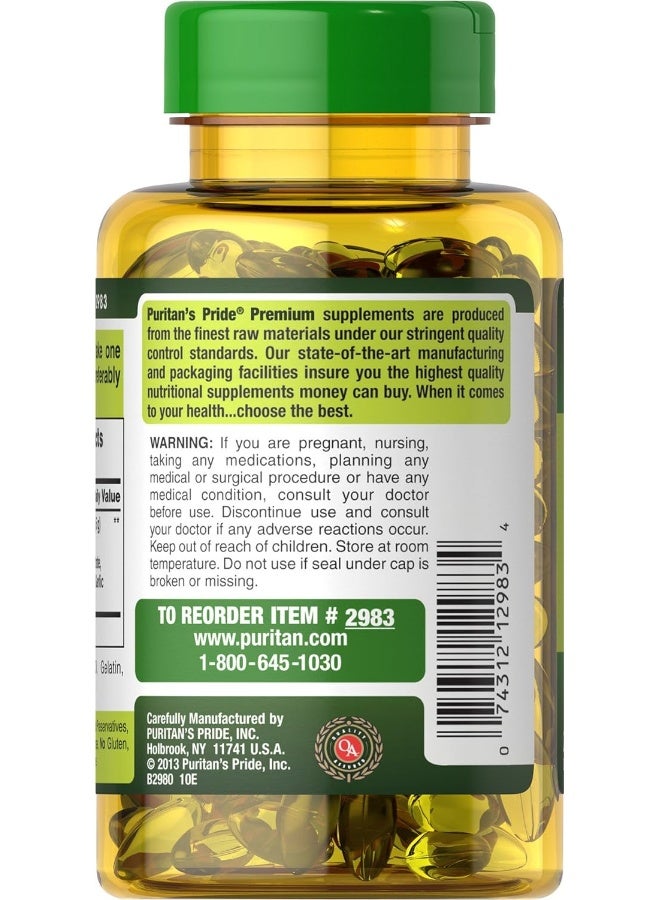 Puritan's Pride Garlic Oil, 5000 Mg, 250 Count - Image 4